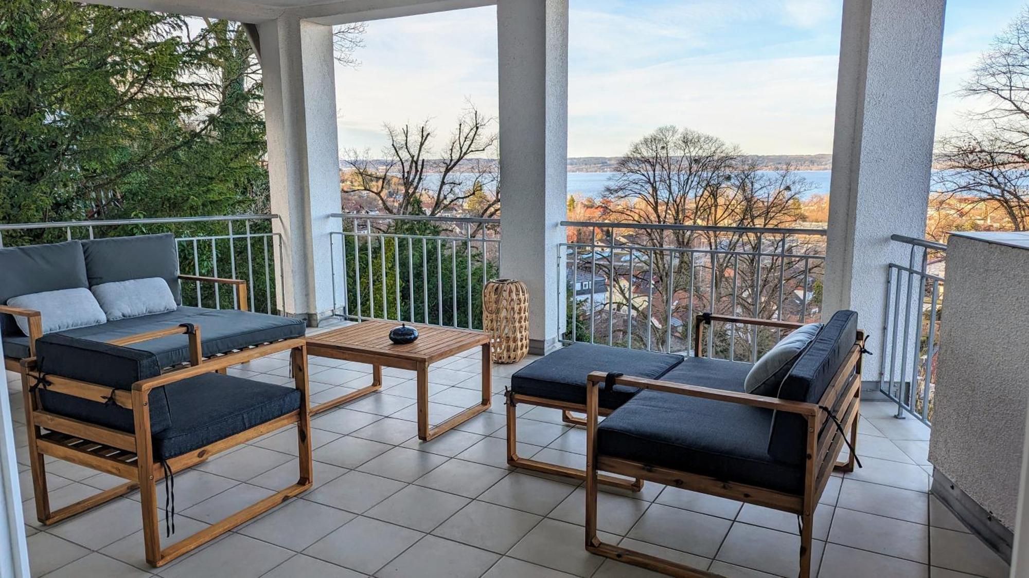 Liboria I Villa Mit Seeblick 10Min Vom See Herrsching am Ammersee Exterior photo
